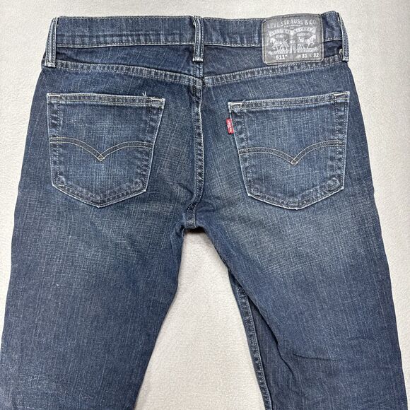 Levis Jeans 511 Mens Size 31x32 Blue Slim American Cowboy Western Workwear Denim - Picture 7 of 12